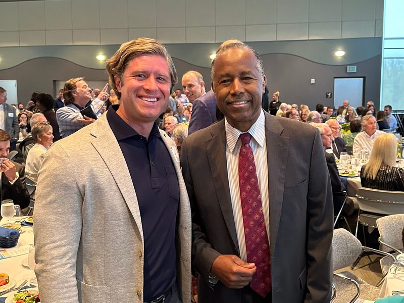 Mark Johnson at executive dinner event