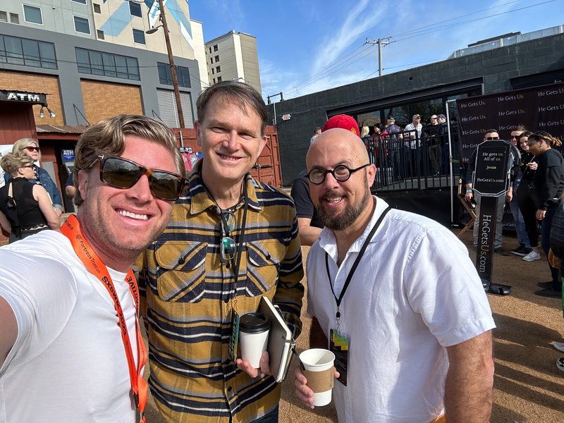 Mark Johnson at industry conference